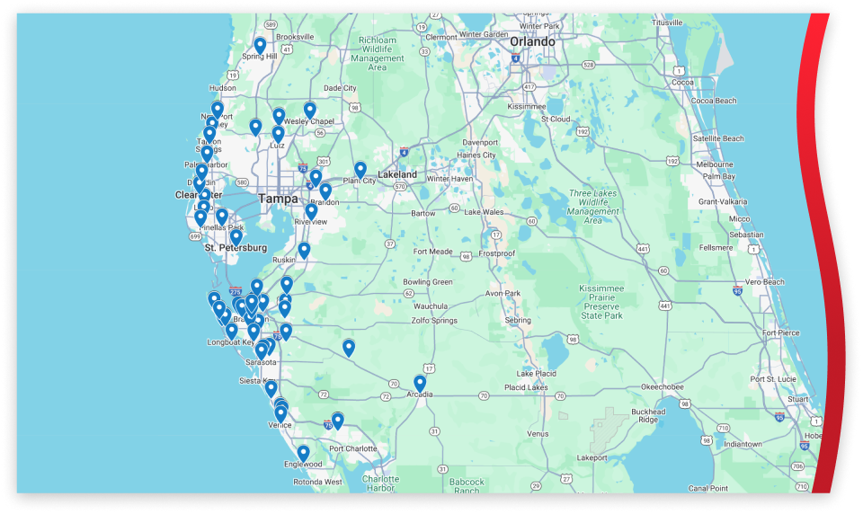 service area map